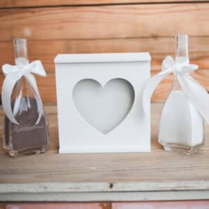 Esküvői homok ceremónia szett olcsón a gyártótól - esküvői dekoráció