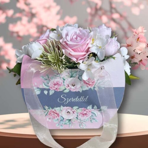 Anyák napi ajándék - virágdoboz