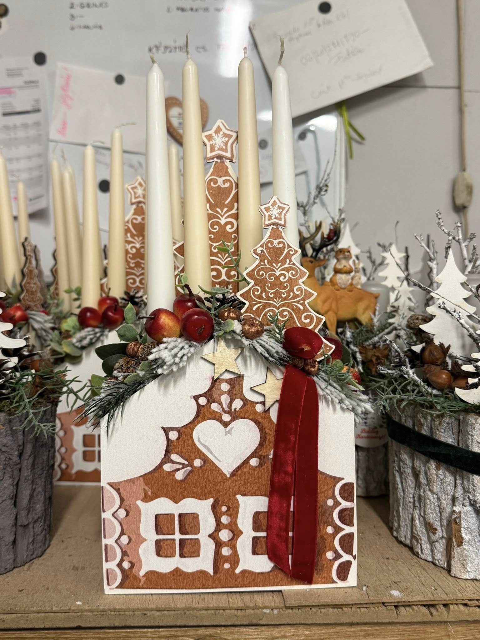 Mézeskalács házikós adventi DIY csomag