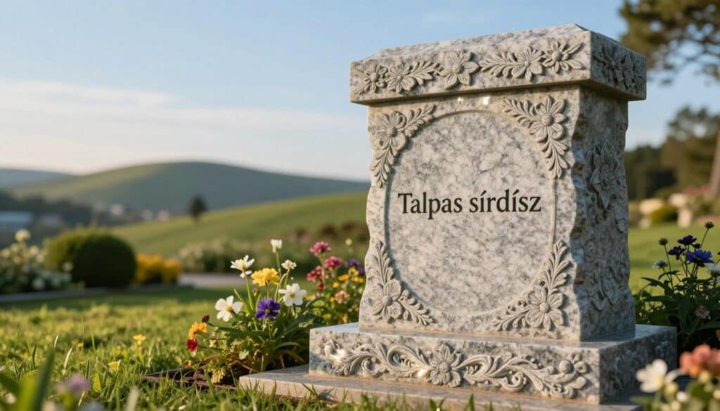 talpas sírdísz