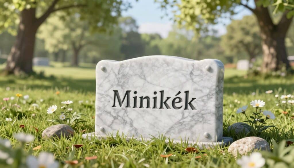 időjárásálló műanyag sírkő tábla kisállatoknak