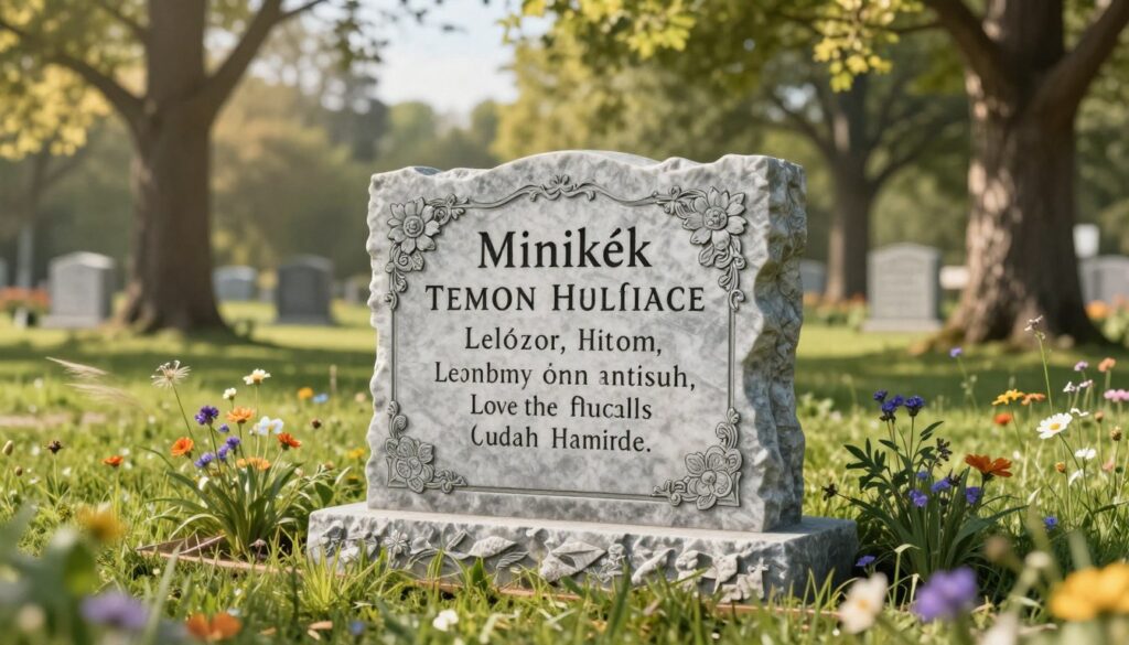 sírkő tábla gravírozás