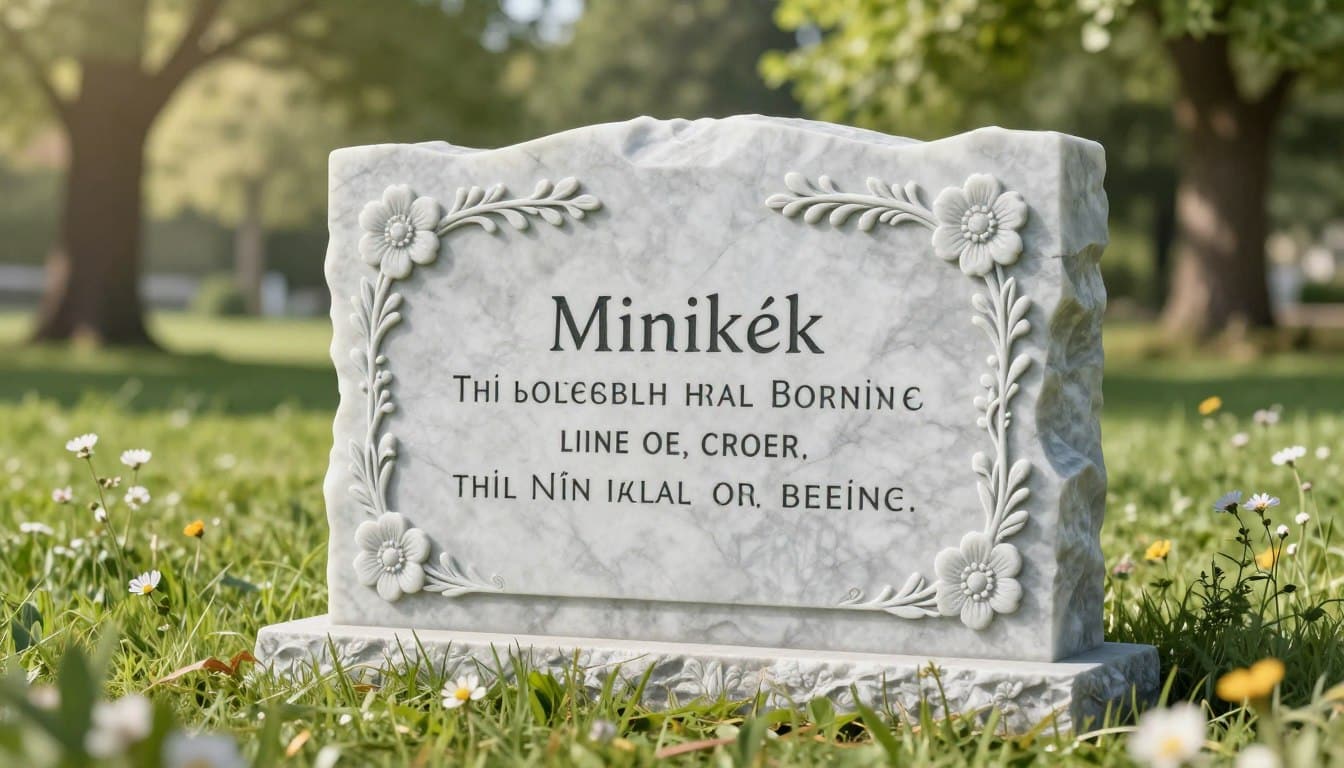 sírkő tábla készítés személyre szabottan